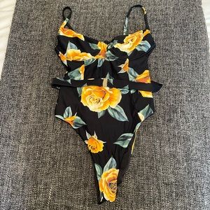 Onia Danielle Floral One Piece Swimsuit